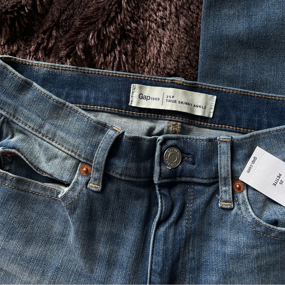 NWT Gap True Skinny Ankle Jeans Size 25P - Picture 5 of 6
